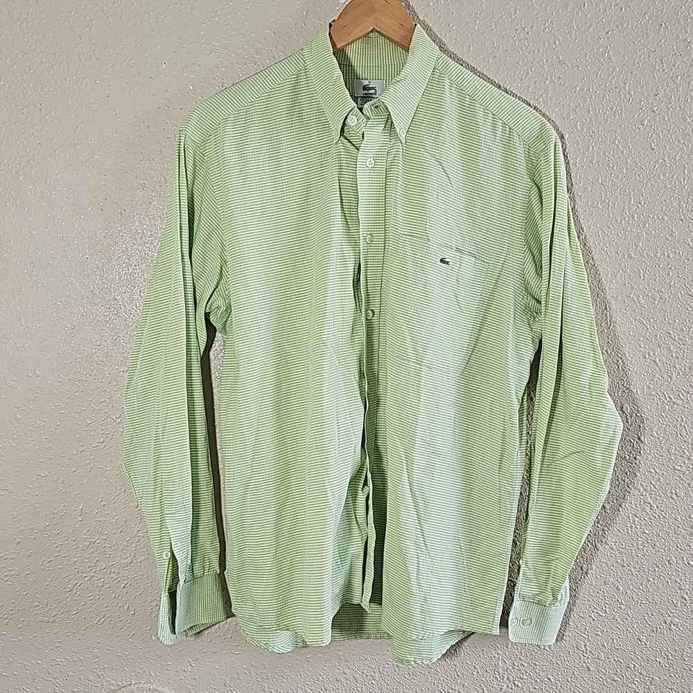 Lacoste Casual Bottom Down Shirt.